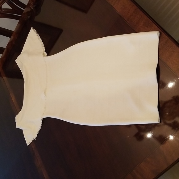 New white Marciano stretch dress - Picture 1 of 4